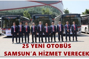 Samsun Büyükşehir’in Ulaşım Filosu Güçleniyor